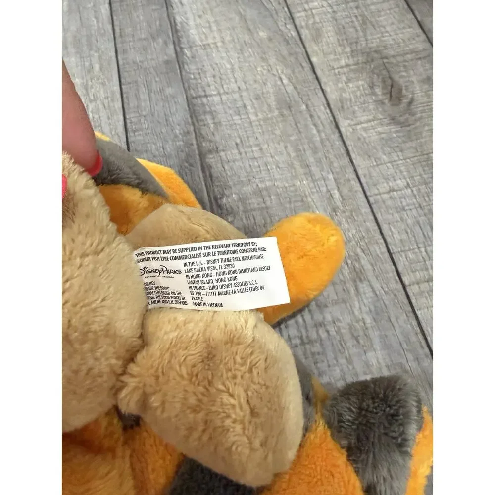 Disney Parks Tigger Plush w/ Roo Attached Winnie the Pooh Small 6-14in 2014